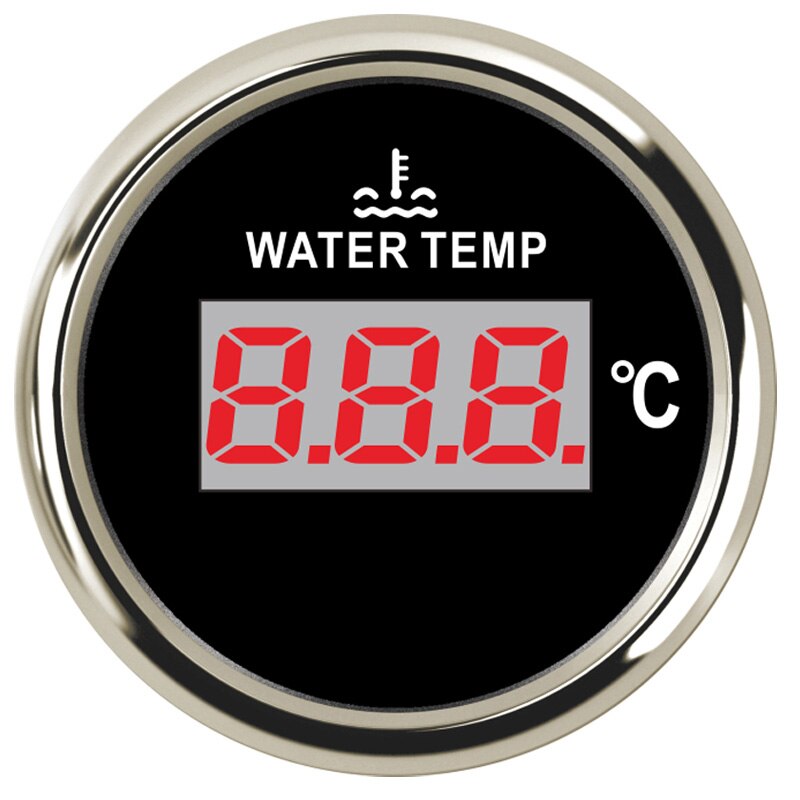 Ip67 vann temperaturmåler indikator temp gauge 40-120 celsius digitalt måleinstrument: Bs