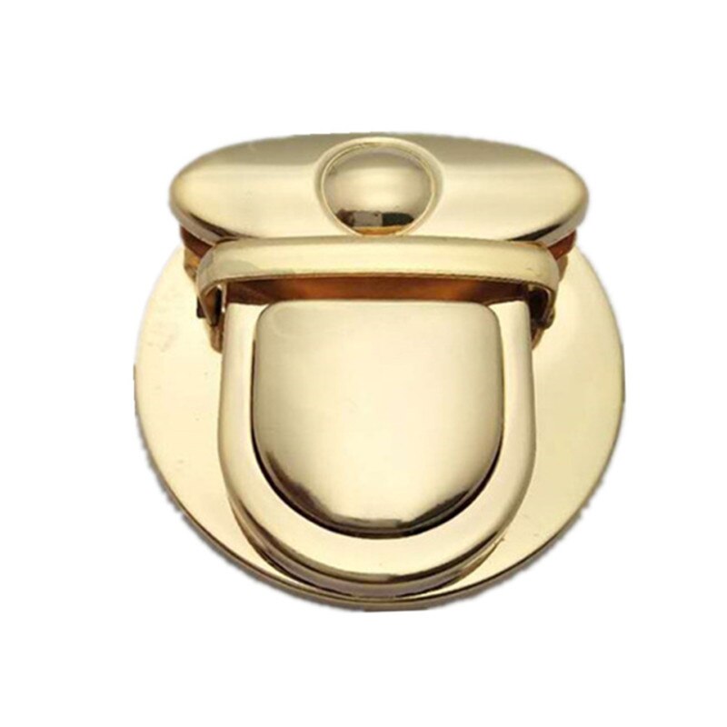 8 Styles Hardware Bag Lock Catch Handbag Snap Clasps Turn Twist Lock for Shoulder Bag Metal Buckle DIY Closure Locks Accessories: 4