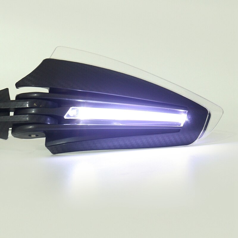 Motorcycle Stuur Hand Protector Met Led Light Handguards Led Hand Guard Universele Hand Guards Motor Accessoires