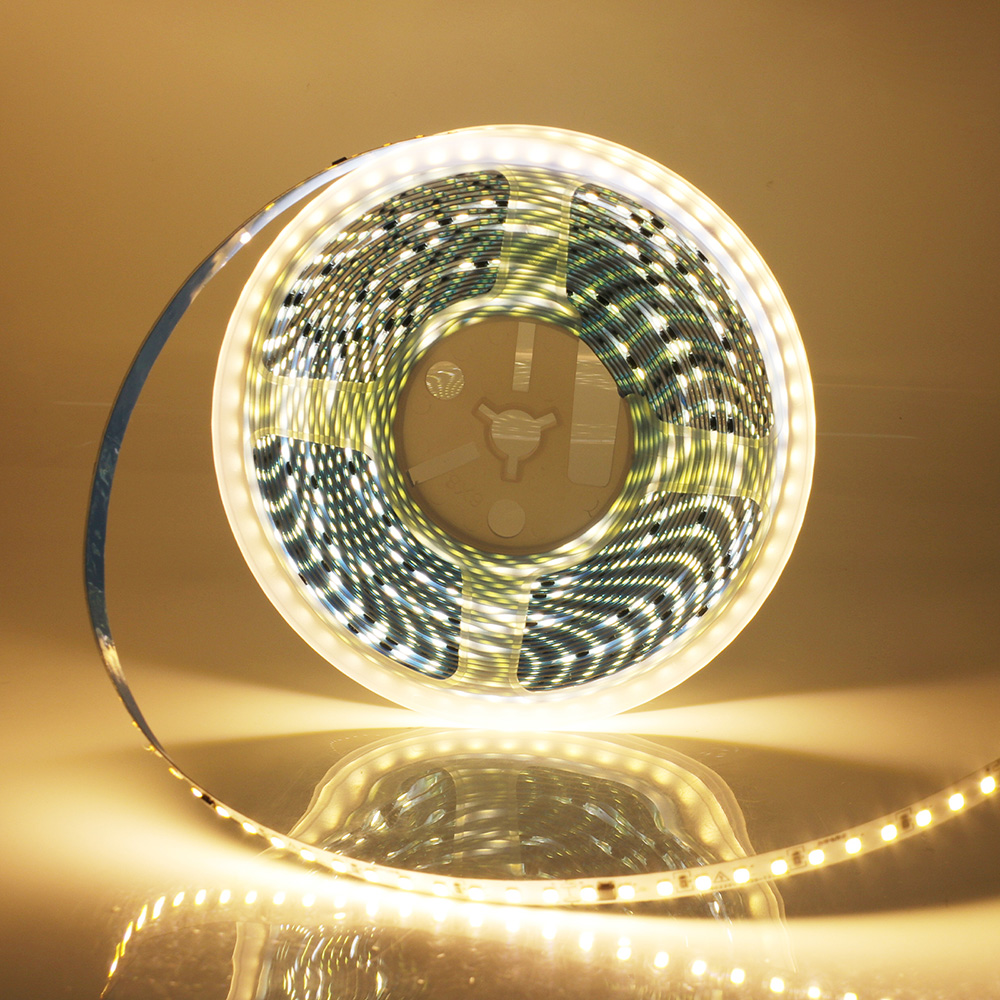 Tira de luces LED de 5m, 10m, 20m, 50m, CA 220V, 230V, 240V, IP55, 2835, 120 LED, cinta de luces de cuerda Flexible, cinta de 9 colores para decoración del hogar: Verde / 6 m