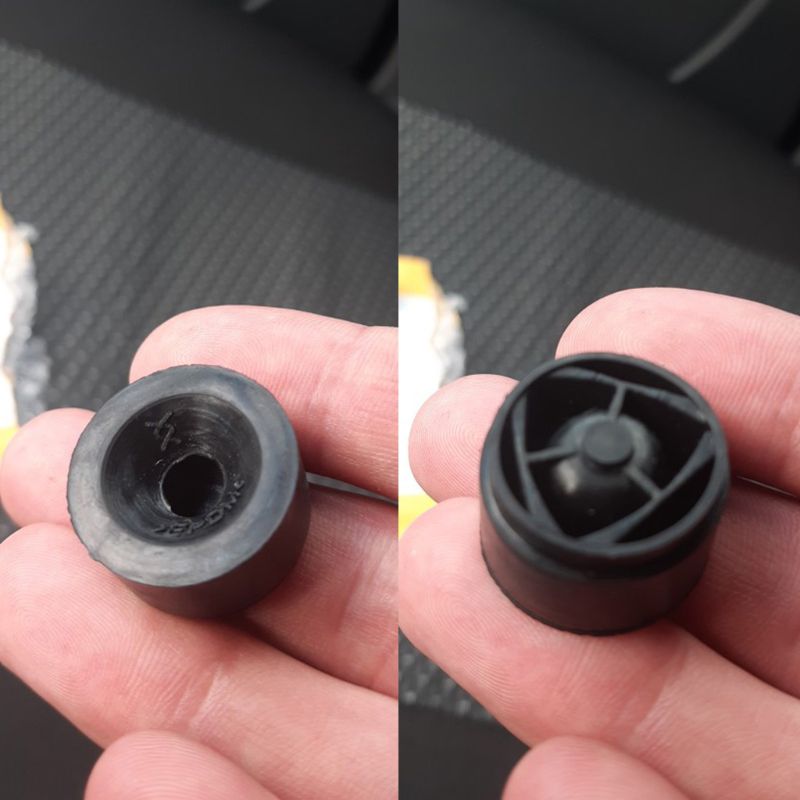 Tapa protectora para motor de goma, 5 uds.