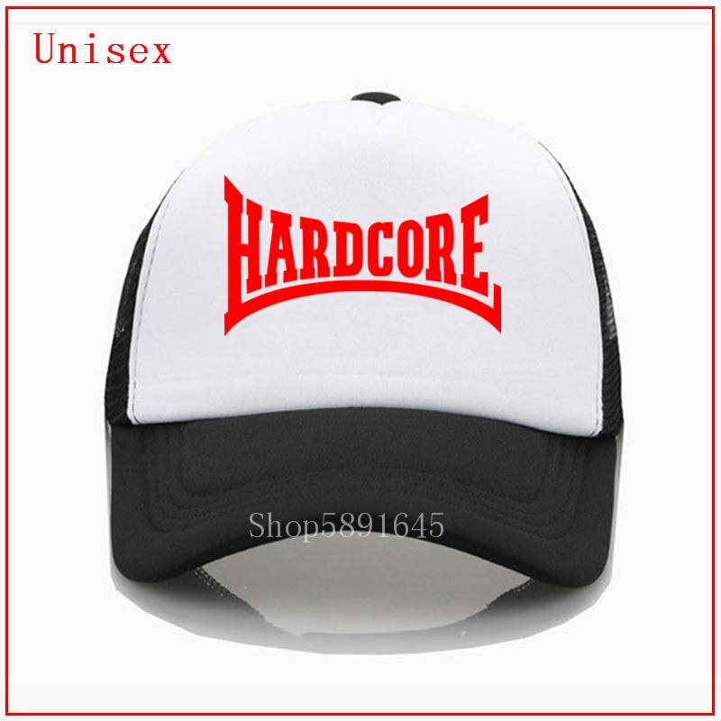 Moda personalizado 100% algodão 2020 hardcore res boné de beisebol legal pai chapéu hip hop snapback bonés chapéus para mulher: black-white / Kids