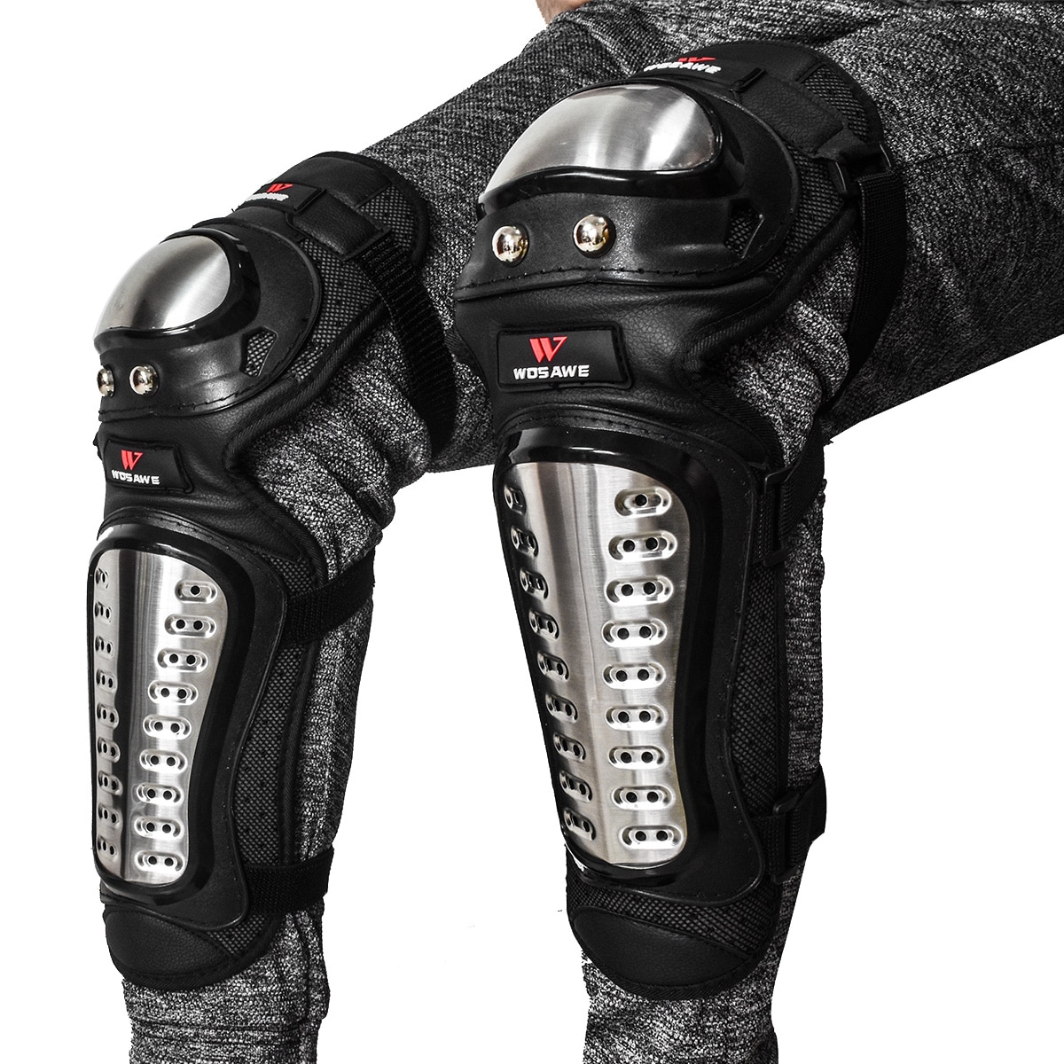 Wosawe mtb motorcykel knæpude downhill beskyttelsesudstyr beskyttelsesudstyr hard shell motocross snowboard rulle hockey albue krop beskytter