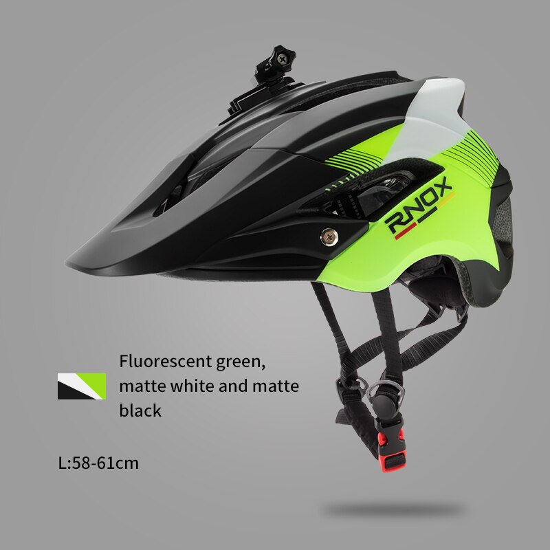 Casque de vélo ultraléger pour hommes et femmes, casquette de sécurité pour le cyclisme en montagne: 05 / L 58-61cm