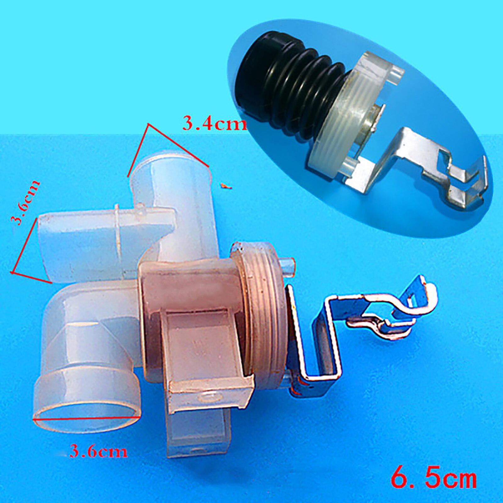 Drain Valve Spool Water Plugging Water Valve Assembly For Panasonic Washing Machine Drainage Valve accessories