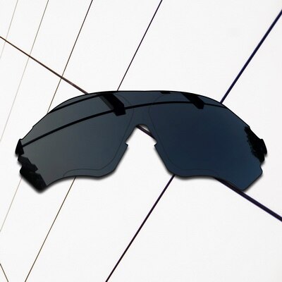 EOS Polarisierte Ersatz Linsen für Oakley EVZero Palette Sonnenbrille-Sorten Farben: Black Polarized