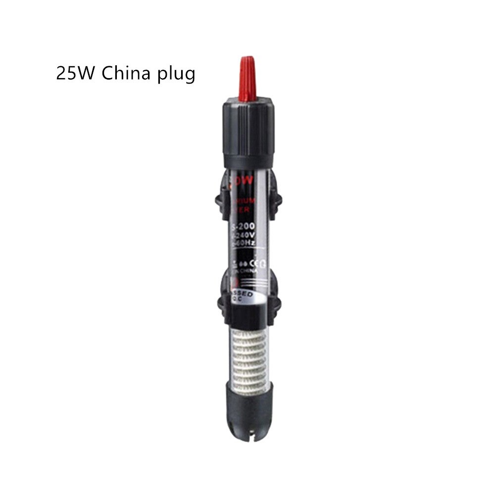 Chauffe-Aquarium à température constante | Pour Aquarium, chauffage automatique, économie d'énergie, pour réservoir de poissons, accessoires d'aquarium A: 25W China plug