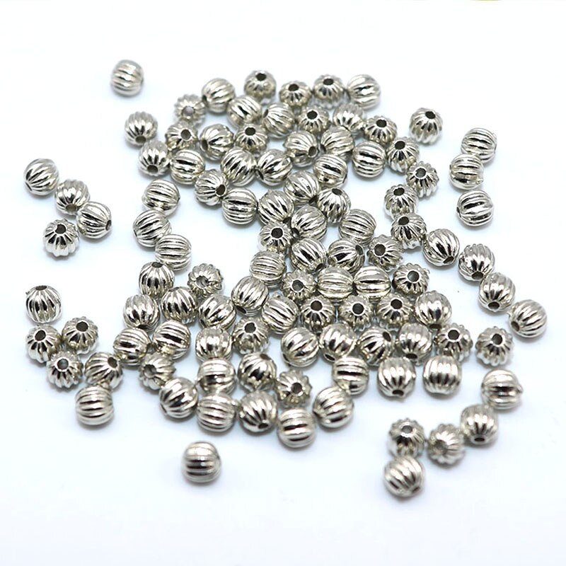 500/1000pcs Round Shape CCB Beads for Jewelry Making Handmade CCB Spacer Beads Small Loose Beads DIY No Fade