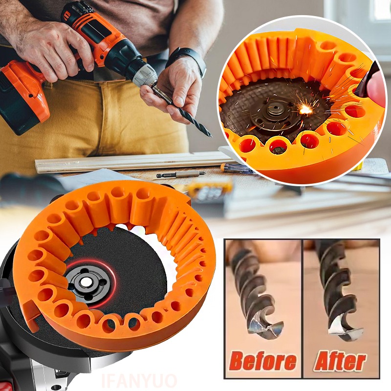 Neue Upgrade Bohrer Schleifen Werkzeug Mehrzweck Bohrer Schleifen Spitzer Winkel Grinder Bohrer Spitzer Polieren Power