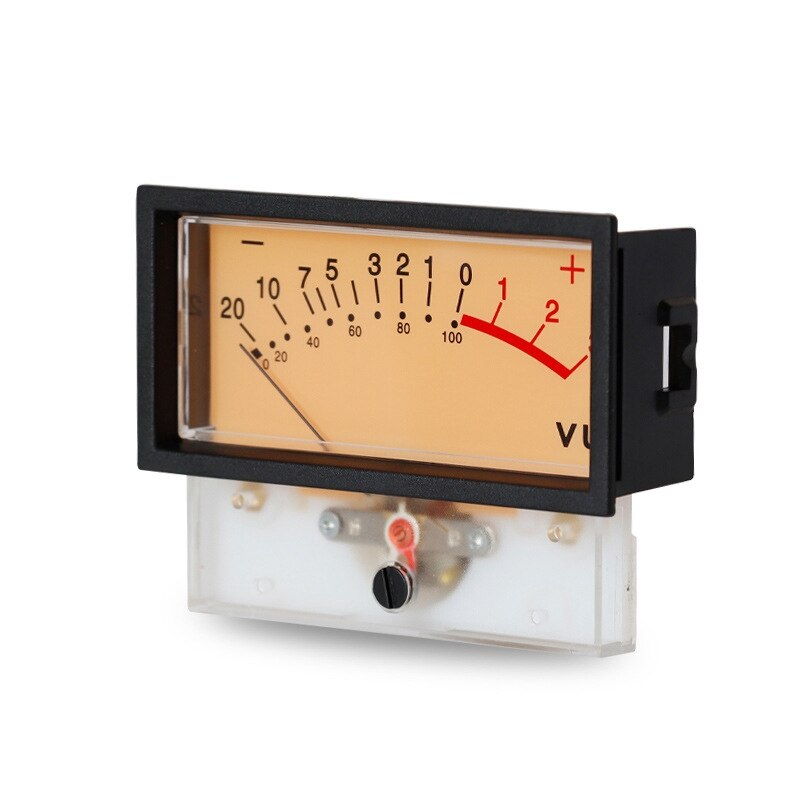 Amplificador de cabezal de mesa, mezclador de mesa plana, puente con TN-73 de retroiluminación, Medidor de VU DB