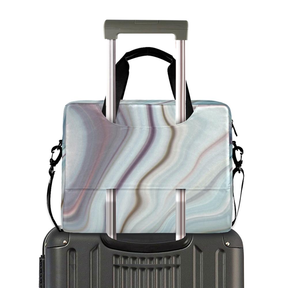 Laptop Shoulder Bag Laptop Sleeve Case 13 14 15 16 Inch For Notebook Computer Bag For MacBook Air 13 Marble Briefcase