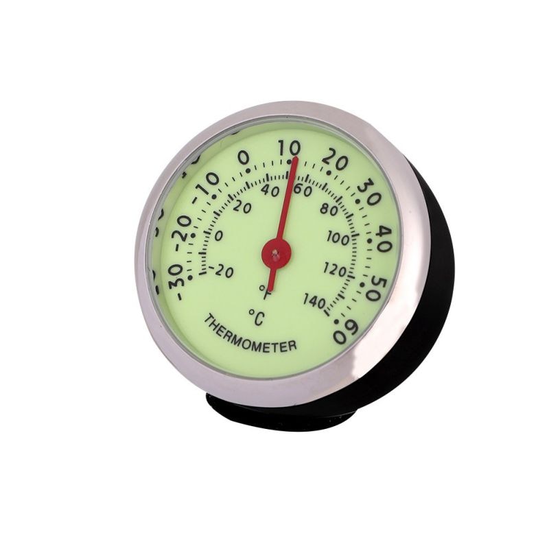 Auto Thermometer Auto Klok Elektronische Horloge Hygrometer Quartz Klok Hittebestendig