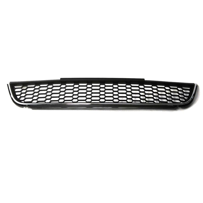 Chrome Front Bumper Honeycomb Lower Intake Grille Assembly For Jetta MK6 Sedan