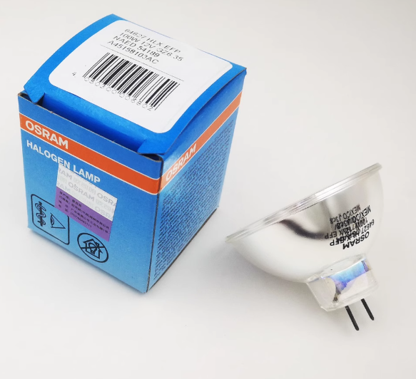 Osram hlx 64627 xenophot 12v 100w efp halogenlampe lif  a1/231 mikroskop endoskop lyskilde  gz6.35 reflektorpære