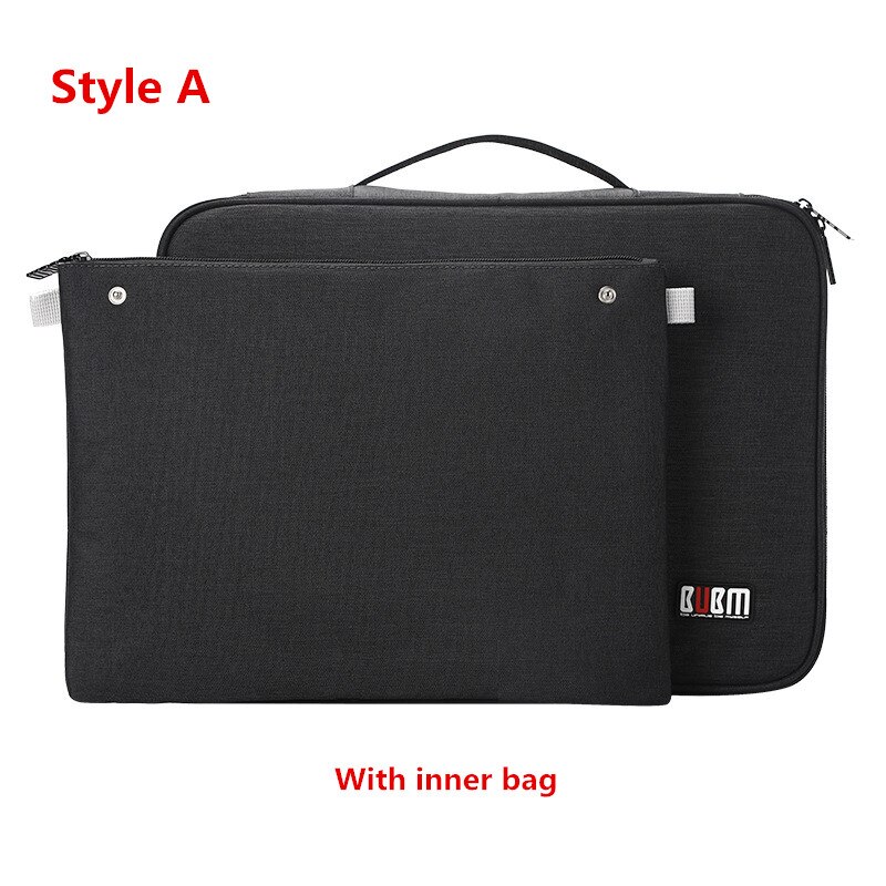 Multifunctional Briefcase Business Trip Certificate Organize Bag Office Worker Document Handbag File Storage Package Accessories: A Black