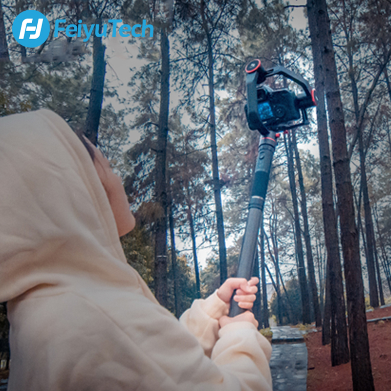 FeiyuTech Newest Handheld Extension Bar Carbon Pole for a1000 a2000 G6 Plus Gimbal Stabilizer 275mm Feiyu