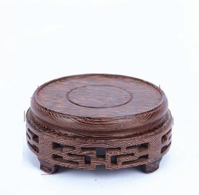 Massief Houten Ketel Stand Theepot Stand Theepot Kussen Theeceremonie Thee Set Onderdelen Warmte-isolatie Paarse Klei Theepotten