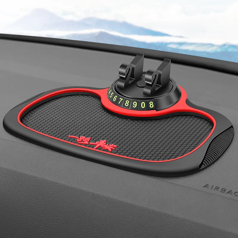 Auto Anti-Rutsch-matt Auto Telefon Halfter Nicht Unterhose Klebrige Anti Rutsche Multi-funktionale Bindestrich Telefon Halterung Silikon Armaturenbrett Auto Pad matt: Gelb