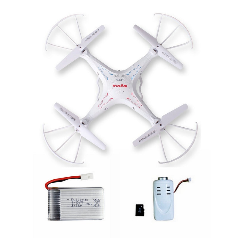 (BNF) Syma X5C RC QuadCopter Met HD 2G Camera 2.4G 4 Kanalen 6 axis gyro Syma X5 Quadcopter (geen Afstandsbediening)