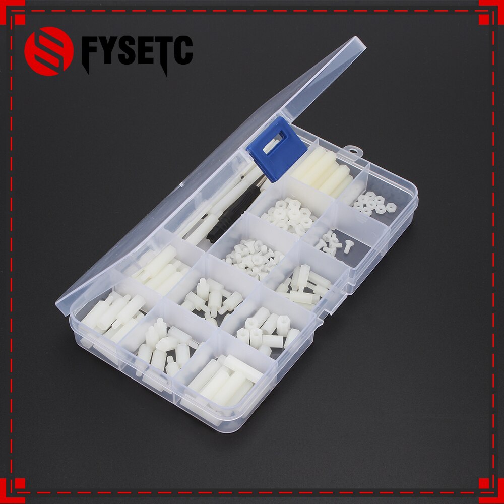 Plastic Screws Kits 210 pcs/lot Raspberry Pi Screws and Nuts + Screwdriver + Storage Box Case for Raspberry Pi 3 for Arduino