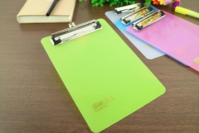ColofficeA5 portable MDF file clip board menu clipboard with butterfly clip wooden writing cl Notebooks & Writing Pads Clipboard: Yellow