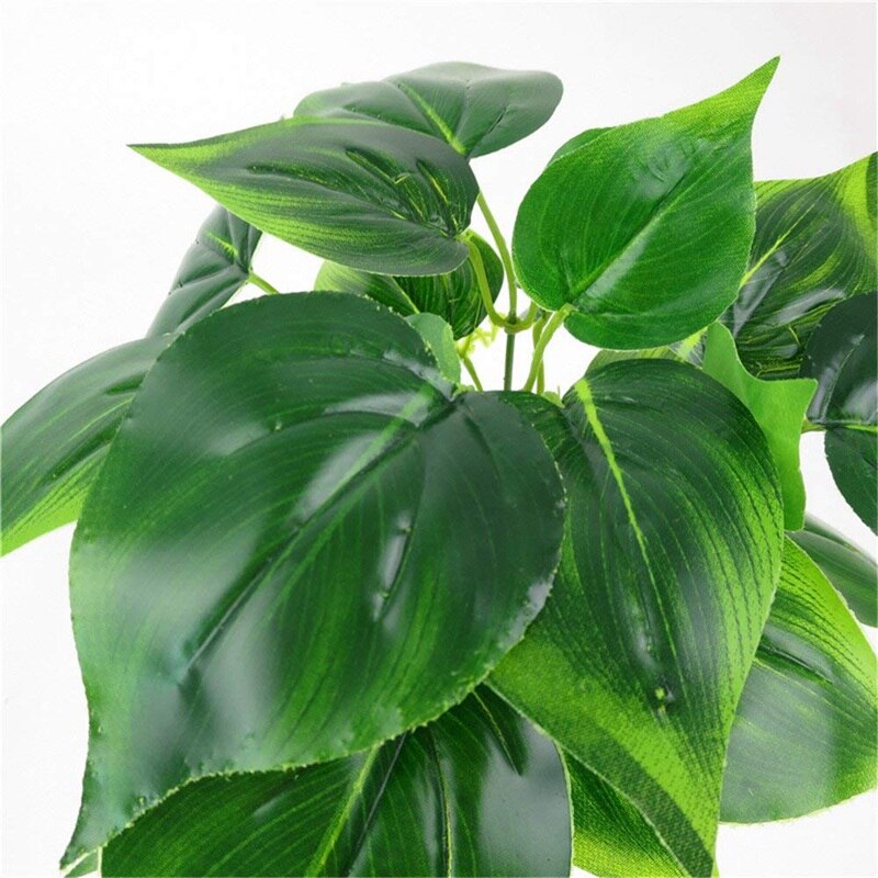 Artificial Green Leaf Plants Home Office Wedding Garden Decoration