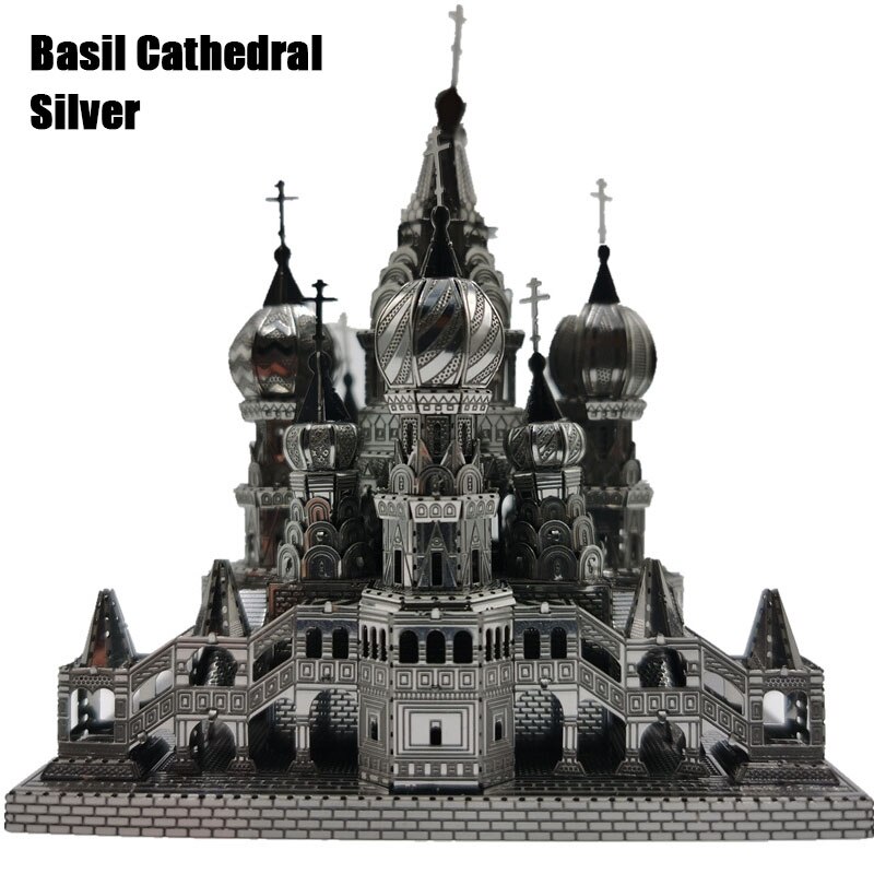 HK Nanyuan 3D Metal Puzzle World Famous Attractions Building DIY Model Kit Children's Educational Toys Games Adult Hobby: 12