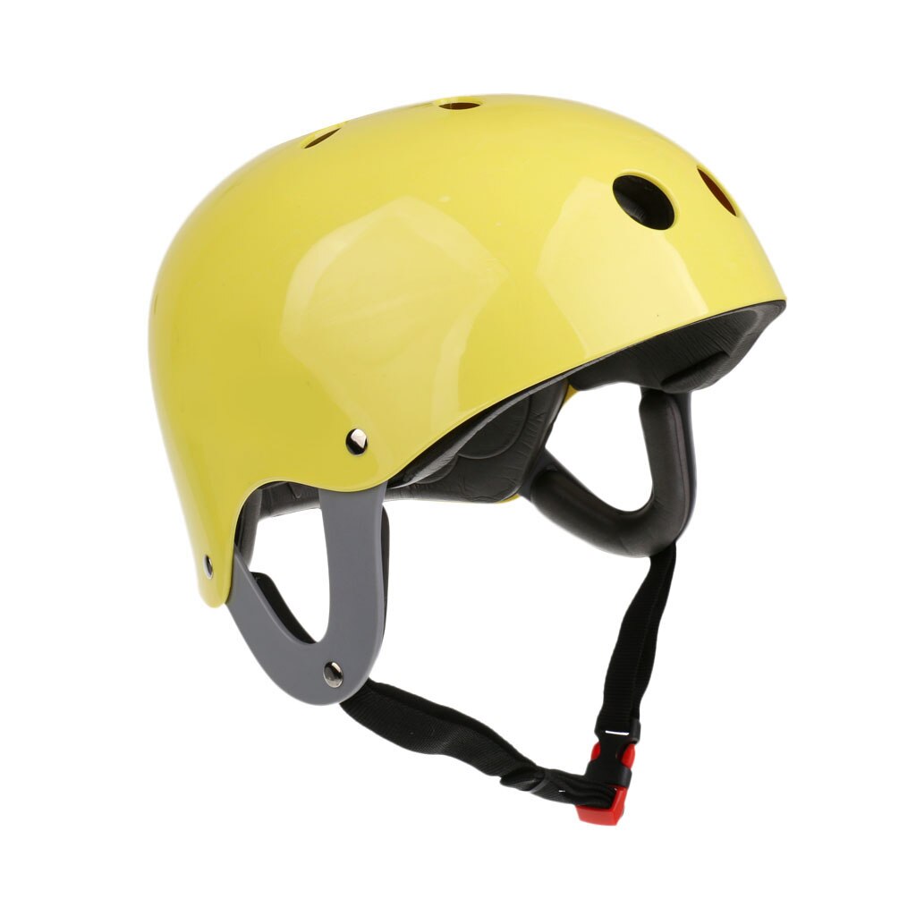 Pro Safety Helmet For Water Sports Kite Wake Board Kayak Boating CE Approved: Yellow