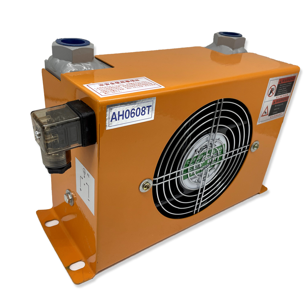 60L/min Hydraulic Air Cooler AH0608T-CA Hardware Tools Fan Air Cooling Oil Cooling Machine 110v 220v 24v 12v 380v