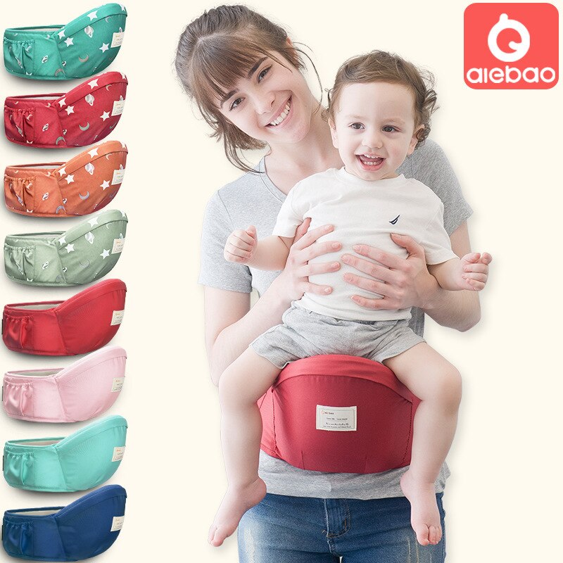 Aiebao-tabouret de porte-bébé ergonomique | Sac à dos, sacoche de maintien de la taille, sac à dos, ceinture de siège Hipseat, siège de hanche pour enfants de 0 à 24M