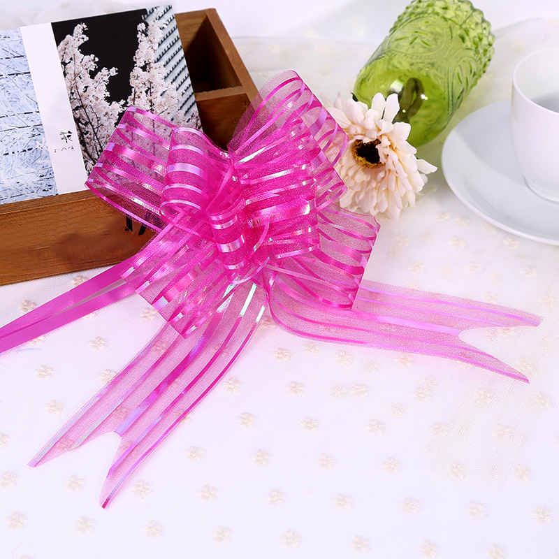 10Pcs Bowribbons Kerstcadeau Bloem Wrappers Voor Bruiloft Auto Verjaardag Evenementen Decoratie Gelukkig Nieuwjaar Cadeaus Decor: 11
