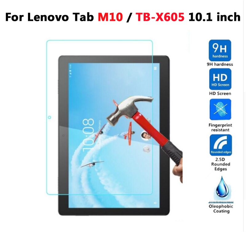 Free Screen Protector Glass +Case For Lenovo Tab E7 / E8 / E10 / M10 PU Leather Smart Magnetic Cover TB/X104F/7104F/8304F/X605F: Tab M10