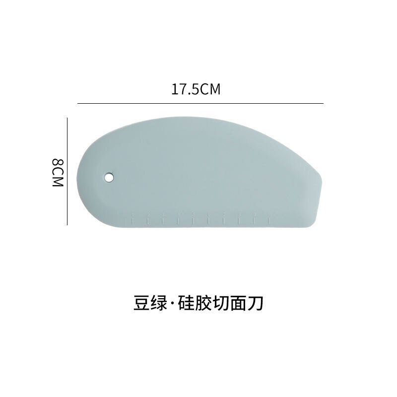 1Pcs Flexible Silicone Bowl Scraper Pastry Best Bench Scraper For Cakes Kitchen Aid Food Scraper For Dish Pan Bowl Dough Tools: 2