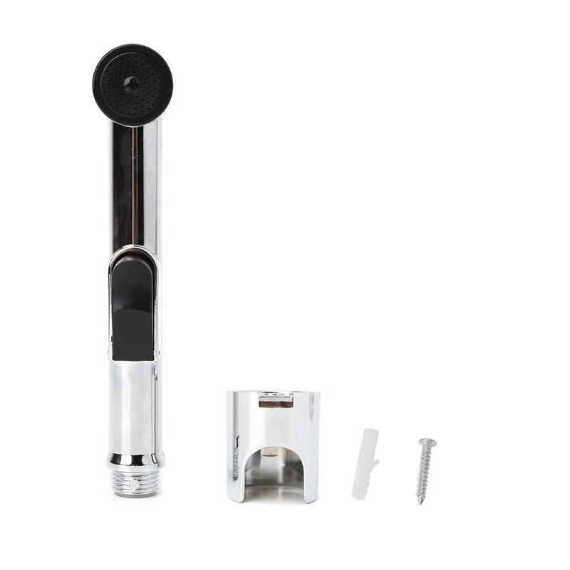 Chrome Abs Sproeier Handheld Bidet Shattaf Spray Badkamer Wc Bidet Douchekop Sproeier Douchekop