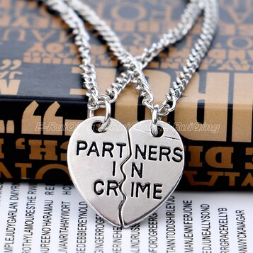 2 PCS Heart Puzzle Key Lock Best Friends BFF Necklace Friendship For Women Men Jewelry Pendant Necklaces Chain Collier: Style 03