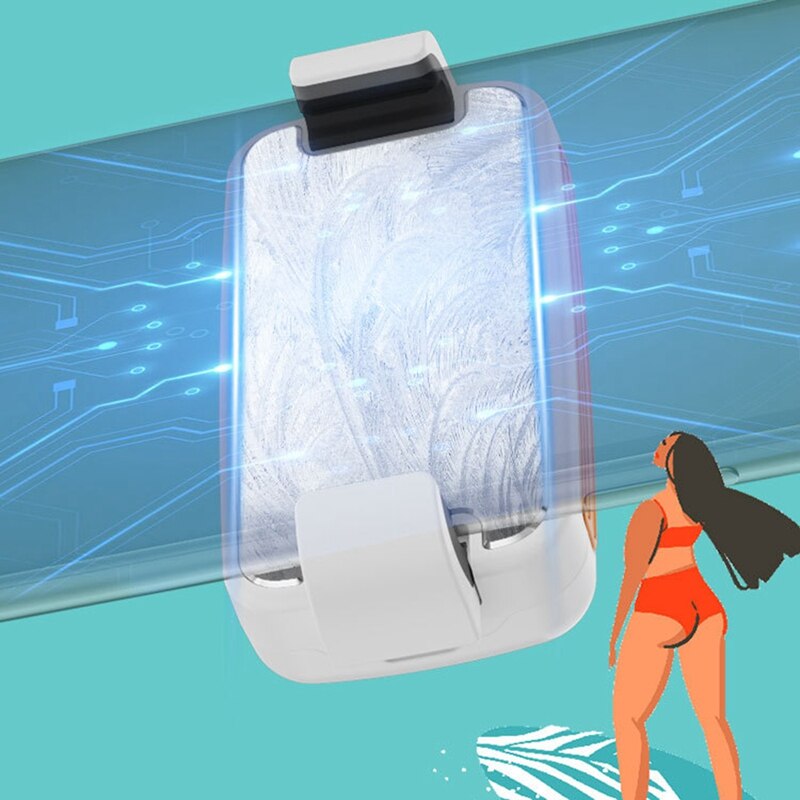 MEMO Fan Handle for Cooling and Freezing Semiconductor Radiator of Dl03 Chicken Eating Device Memo Mobile Phone