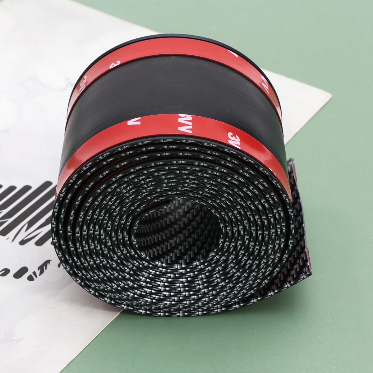 Auto Carbon Fiber Deur Smash Nuttig Duurzaam Auto Strip Bumper Auto Sticker Auto Sticker Voor Auto