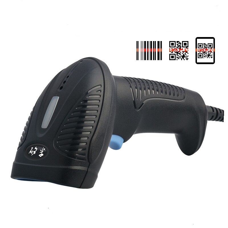1D Code 2D Code Bedrade Draadloze Code Scanner Bluetooth Barcode Scanner Usb Scanner Code Scanner Supermarkt Kassier: 8600-2D USB