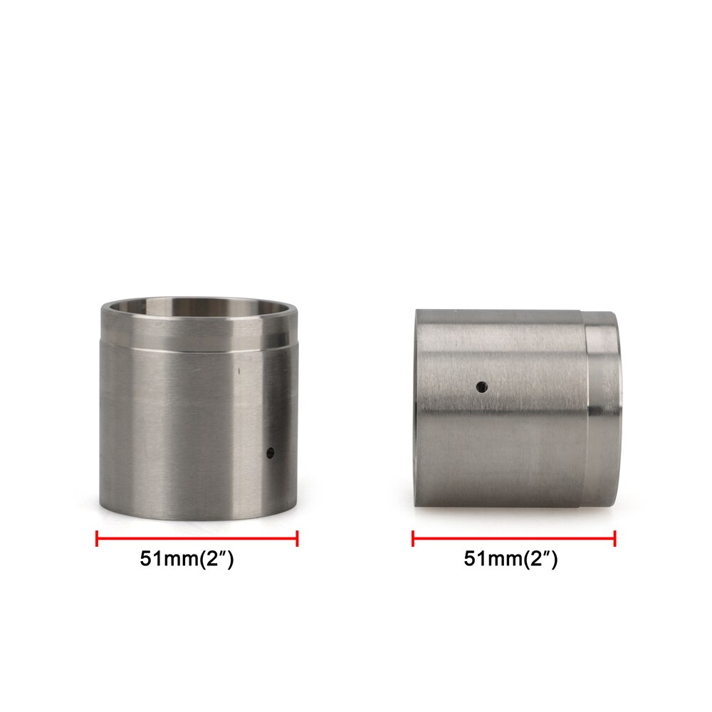 4 st lager kompis rostfria lager skydd med automatisk kontrollfunktion med behåar - par  - 1.980 "diameter
