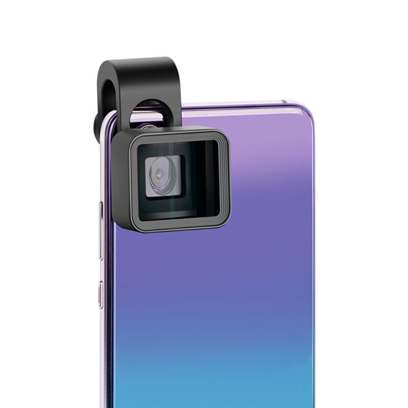 1.33X Widescreen Anamórfico Telefone Móvel Filme de Distorção Da Lente Da Câmera Lente Grande Angular Universal Clip Para Iphone Samsung Smart Ph