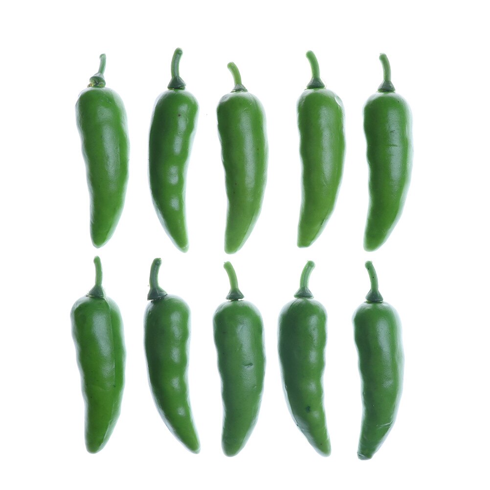 Eetkamer Fruit Groenten Bamboe Mand Voedsel Poppen Miniatuur Voedsel Speelgoed Kok Huis Miniatuur Accessoires: 10PCS  Green