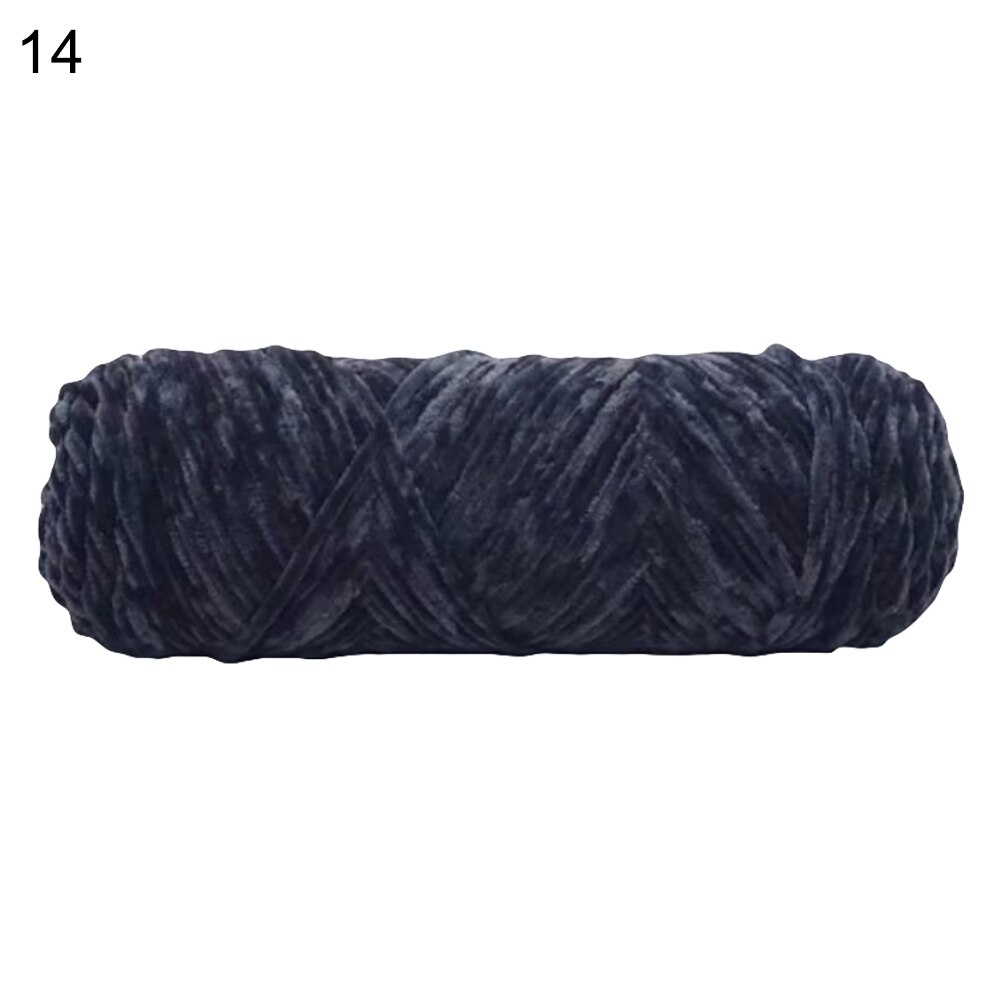 100g Chenille doux bébé tricot Crochet péritel chapeau laine fil photographie accessoire: 14
