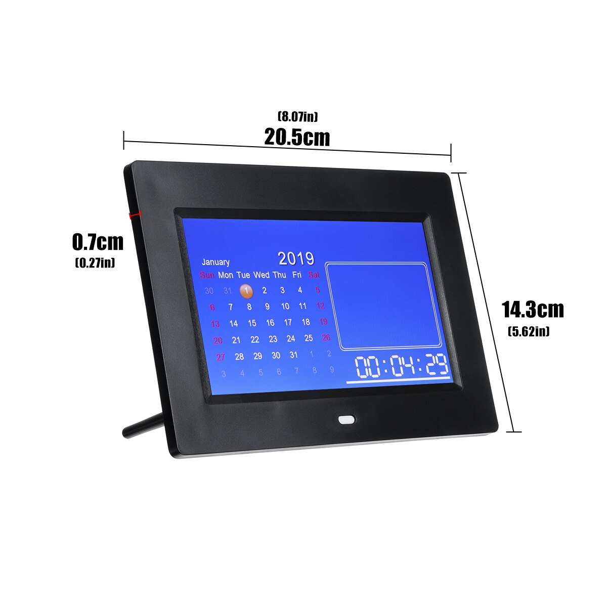 CE certification 8 Languages Frames for Pictures Photo Album Digital Photo Frame HD Beautiful Home Decor with Remote Control