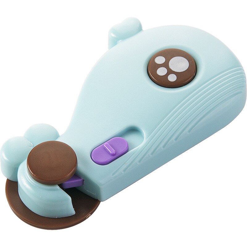 Cerradura de mano antipellizco para bebé ballena, cerrojo de seguridad infantil, Protector para armario, ventana, refrigerador, cajón de puerta