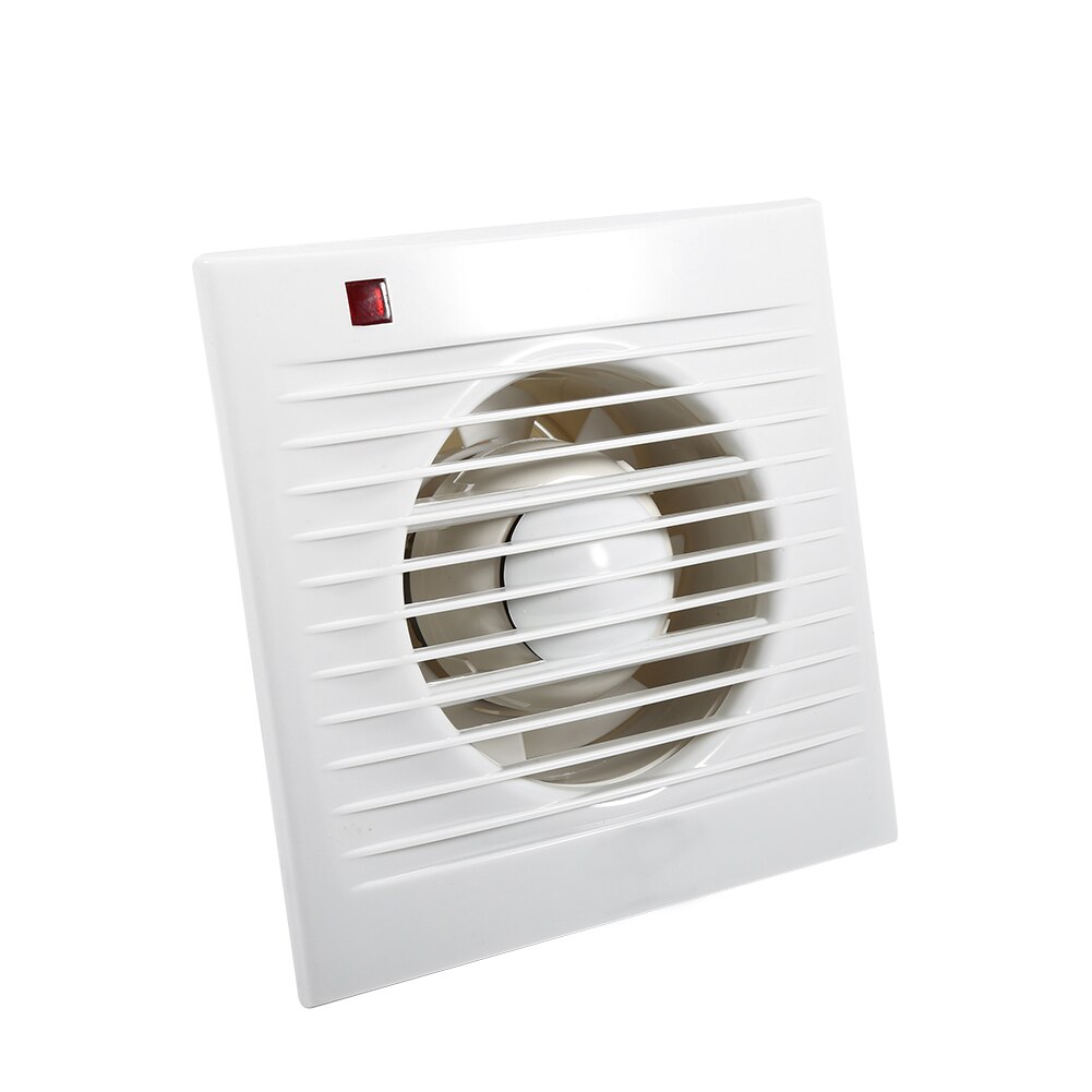 Geen Lawaai 220V 4Inch Ventilatie Uitlaat Afzuigkap Geschikt Voor Badkamer Wc Keuken Raam Muur Gemonteerd