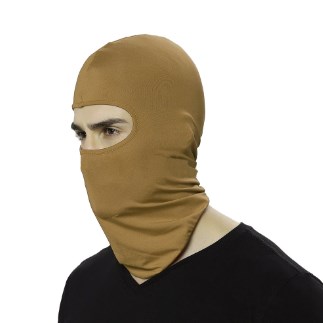 Fietsmasker Kap voor Heren Bivakmuts Volledig Gezicht Motor Fietshelm Hoed Bandana Outdoor Ademend Gezichtsschild Biker Masker: Oranje