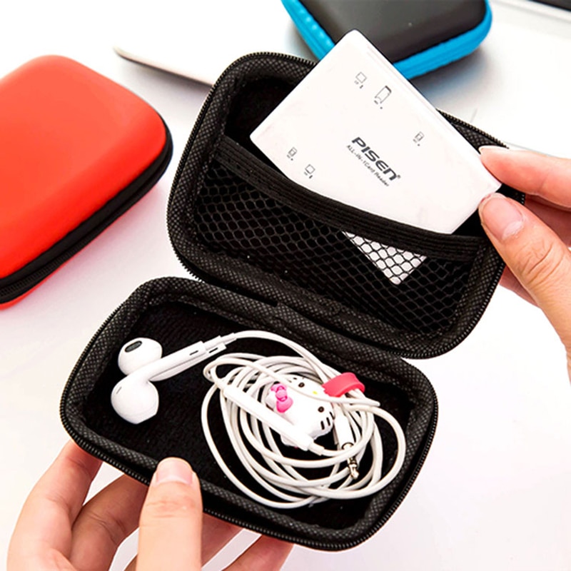 Travel Accessories Bag Data Cable Digital Storage Package Electronic Accessories Digital Gadget Devices Portable Headset Bag