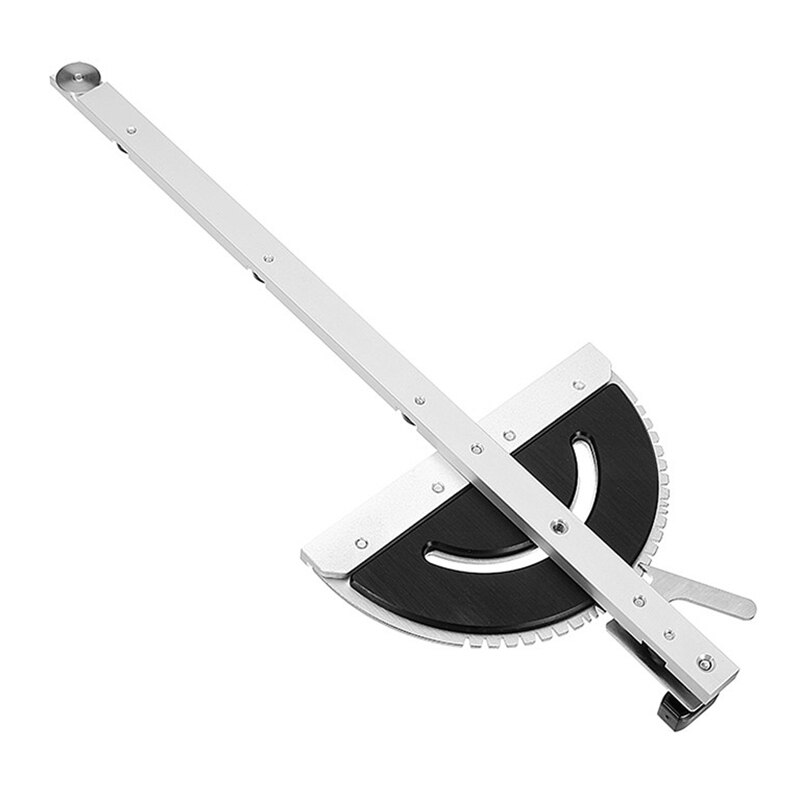 Tischsäge Gehrung Messgerät Mit Mikroverstellbarem Zaun - Präzise Winkeleinstellung