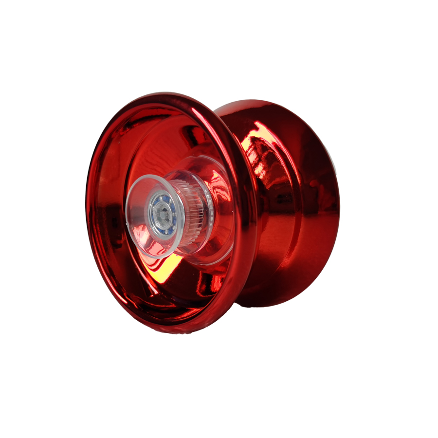Palla Yoyo professionale in metallo e alluminio per bambini principianti, Yoyoball competitivo, Yoyoyoball per bambini adulti con accessori: Rosso