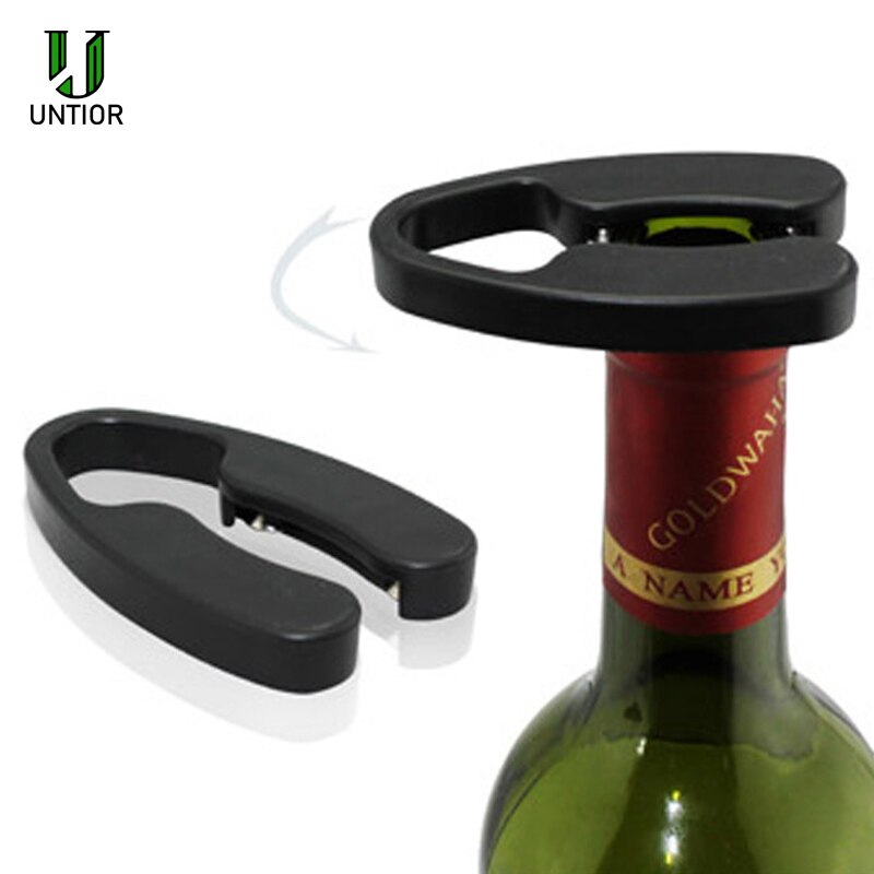 UNTIOR Wein Champagner Flasche Öffner Rotierenden Schneiden Flasche Mund Folie Cutter Eine Dcrew Vutter Bar Werkzeug